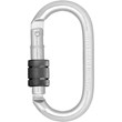 Steel screw locking karabiner (18 mm gate opening) Keylock